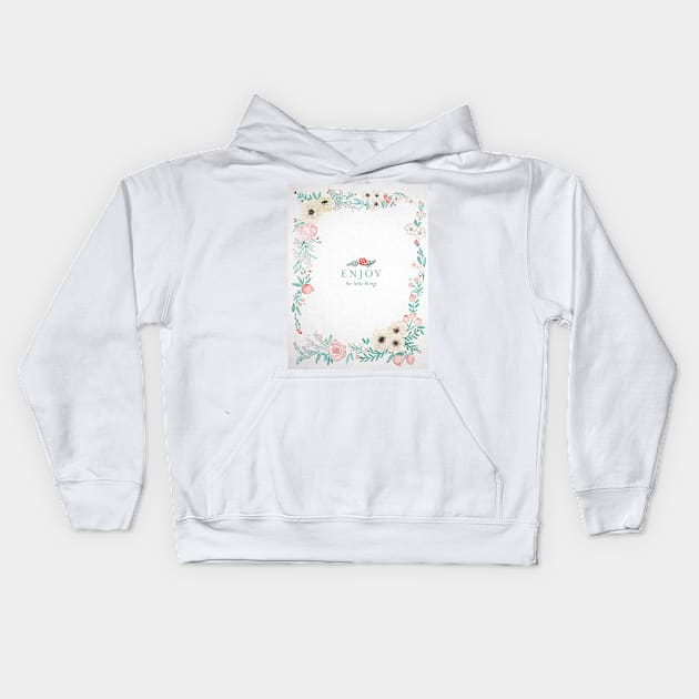 little things Kids Hoodie by CatCoq